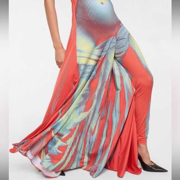 Y/PROJECT X JEAN PAUL GAULTIER BODY MORPH MAXI DRESS SIZE MEDIUM PRELOVED RARE - Picture 6 of 7